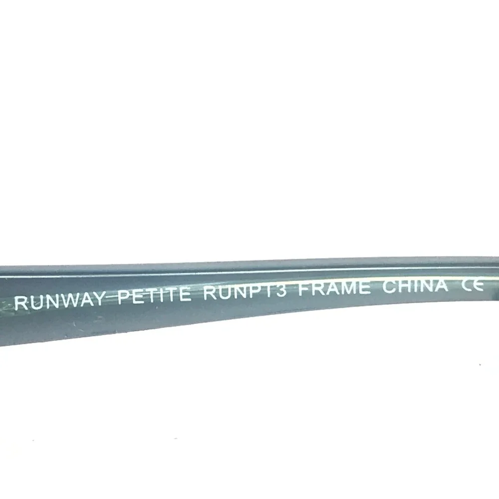 Runway Petite RUNPT3 BROWN/BLUE Eyeglasses Frames Butterflies 45-14-130